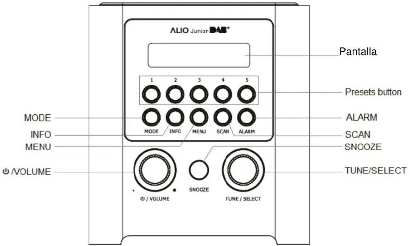 TANGENT Alio Junior DAB+ - Índice - 1