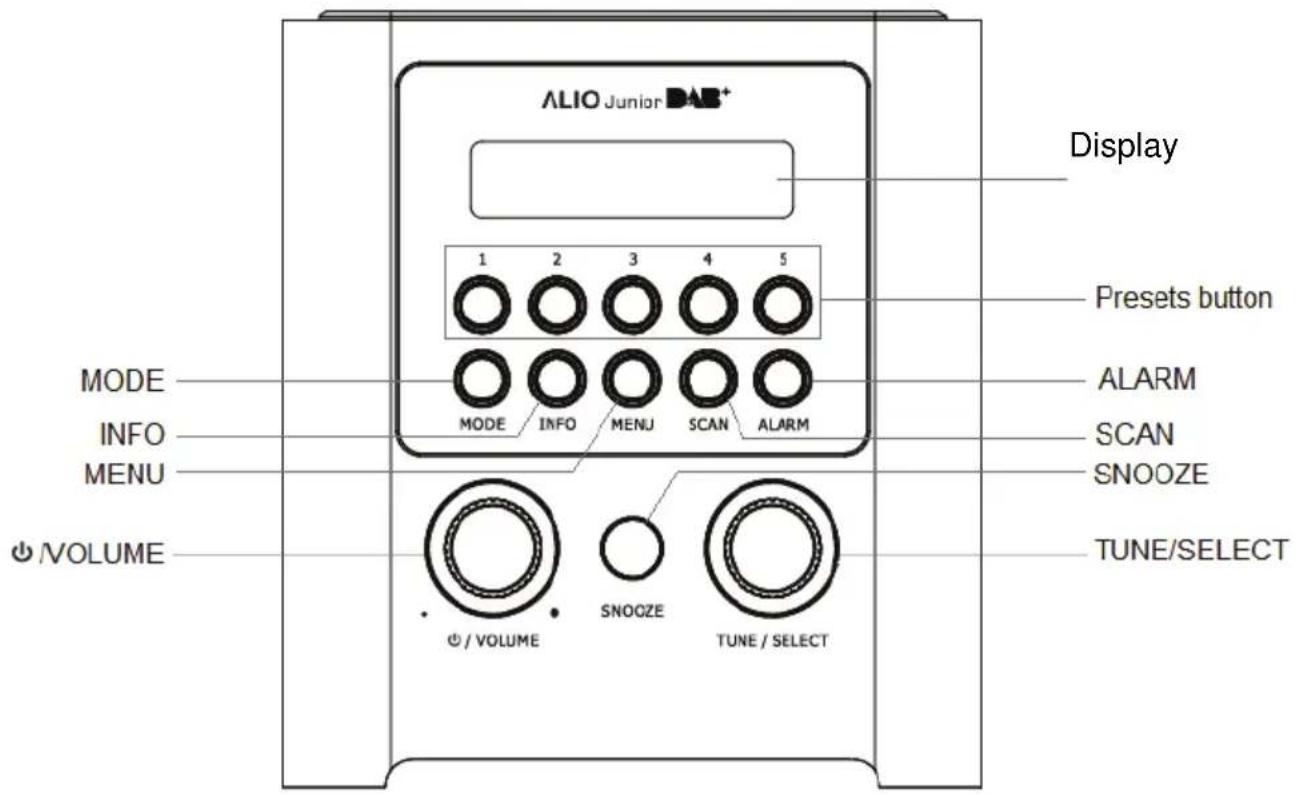 TANGENT Alio Junior DAB+ - Vorderansicht - 1