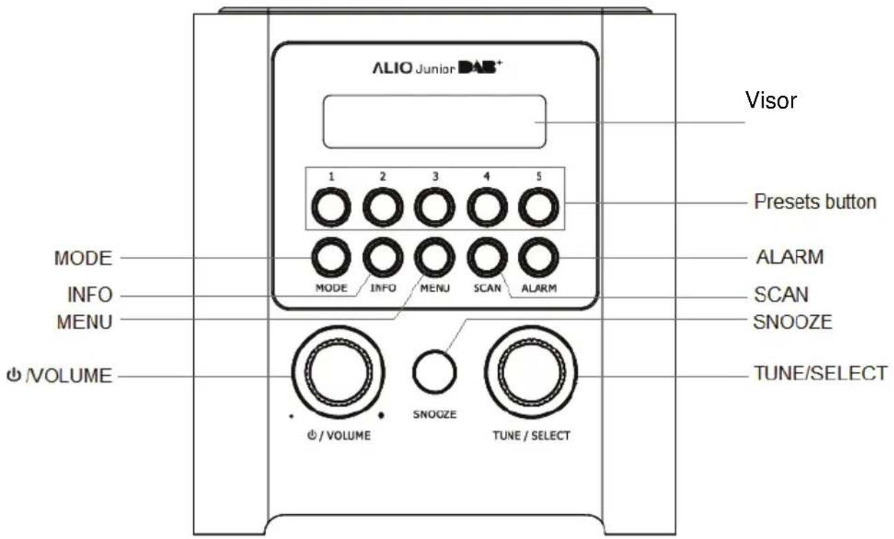 TANGENT Alio Junior DAB+ - Conteúdo - 1
