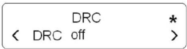 DRC < DRC off * > >