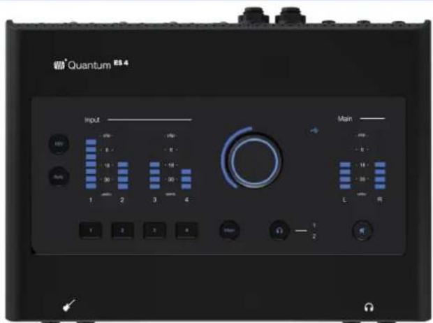 Quantum ES4 Input Main 1 2 3 4 L R 1 2 3 4