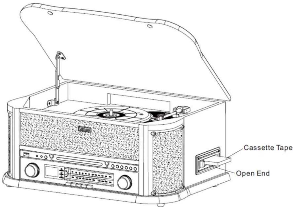 Classic Phono TCD-2551 - SPELA UPP EN KASSETT - 1