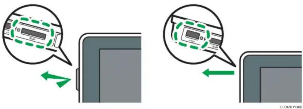 RICOH IM 4000 - Emplacements pour support - 2