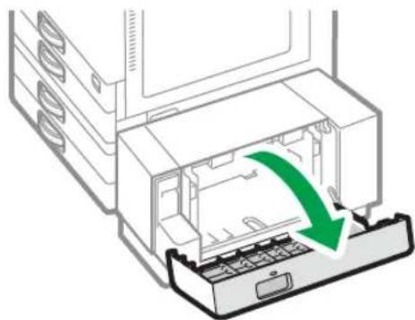 RICOH IM 4000 - Chargement du papier dans le magasin grande capacité (LCT) - 1