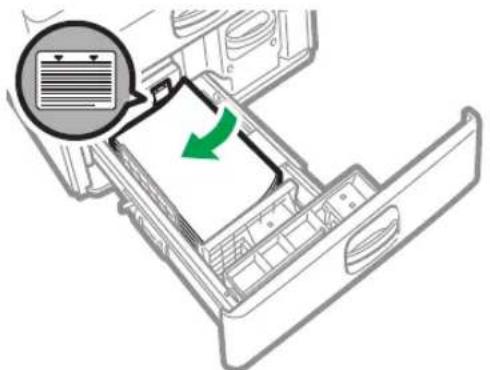 RICOH IM 4000 - Lorsqu'il est possible d'extraire la moitié du magasin - 1