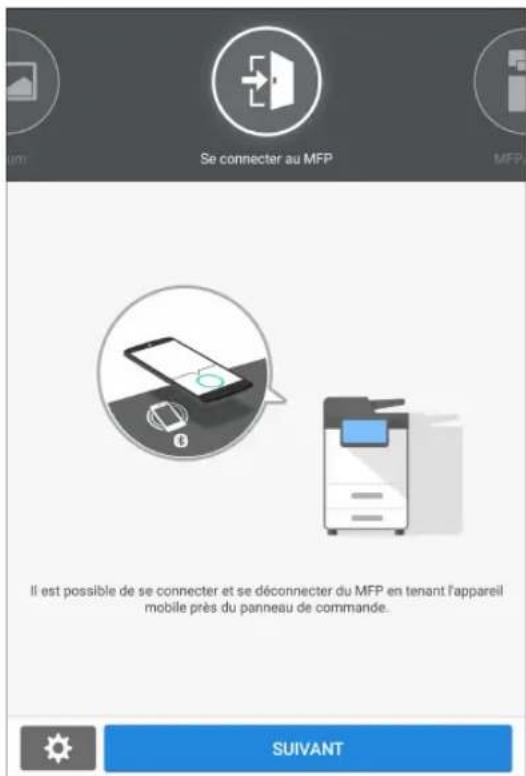 RICOH IM 4000 - Connexion à l'aide d'un appareil mobile - 1