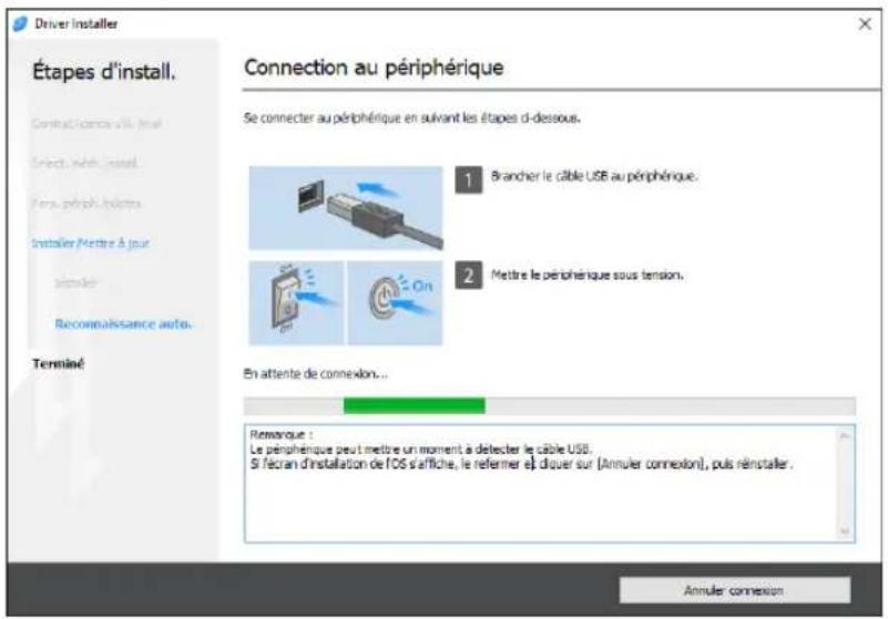 RICOH IM 4000 - Sélectionnez cet appareil parmi les périphériques détectés puis cliquez sur [Suivant]. - 2
