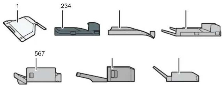RICOH IM 4000 - Options fixées à l'unité du scanner - 4