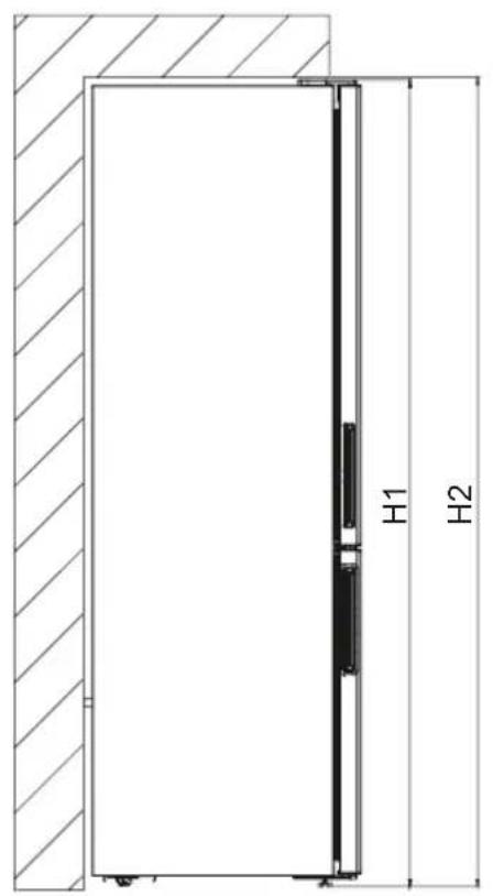 AEG ORC6M481EL - Dimensioni - 1