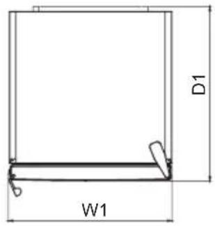AEG ORK8M391DX - Dimensioner - 3