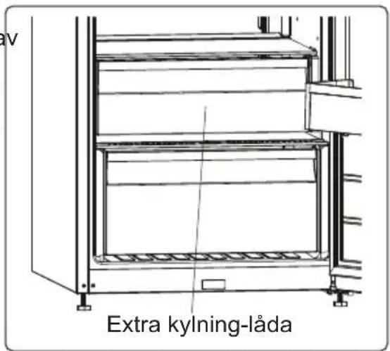 AEG ORK8M391DX - Extra kylning-lådor (I vissa modeller) - 1