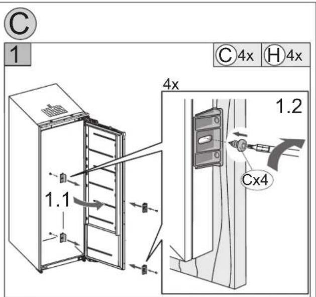 C 1 C 4x H 4x 1.1 4x 1.2 Cx4