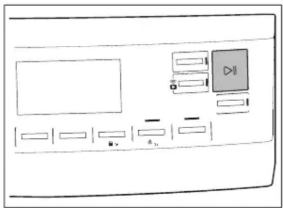 AEG TR88CA64C - Starting a programme - 1
