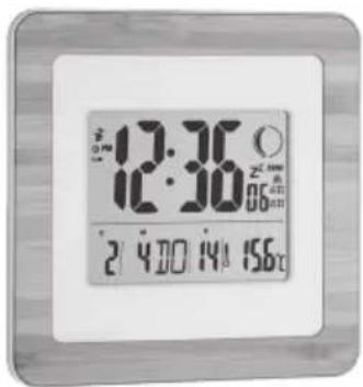 GlobalTronics GT-WC-RC-D-01 - Horloge numérique radioguidée - 4