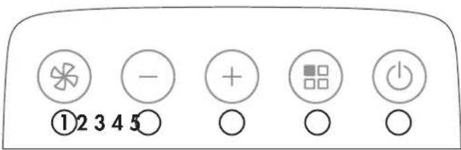 DANBY DPA080HE3WDB-6 - CONTROL PANEL - 1
