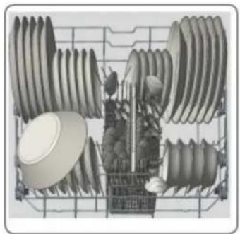 DANBY DDW2400EW - LOADING THE LOWER BASKET - 3
