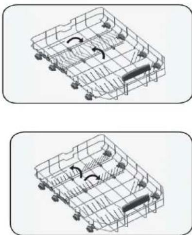 DANBY DDW2400EW - LOWER BASKET FOLD-DOWN TINES - 1