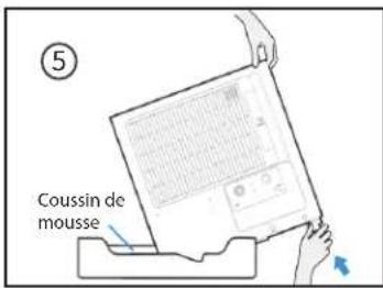 DANBY DDR050BSWDB - INSTALLATION DES ROULETTE - 5