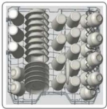 DANBY DDW2400ESS - LOADING THE LOWER BASKET - 2