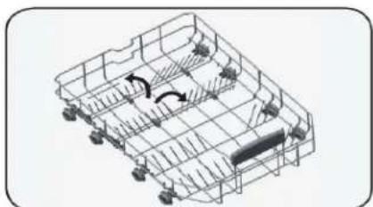 DANBY DDW2400ESS - PANIER INFÉRIEUR DENTS RABATTABLES - 1