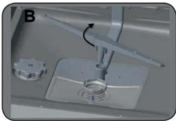 DANBY DDW2400ESS - BRAS GICLEUR INFÉRIEURE - 1