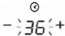 ROSIERES RIFS954MCTT - Impostazione del timer per lo spegnimento della zona di cottura - 4