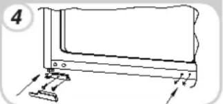 ROSIERES RBL12E - INVERSER LE SENS D'OUVERTURE DES PORTES - 4