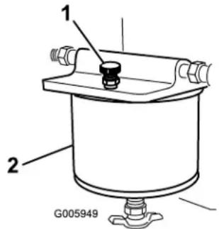 TORO 320-D - Purgeducircuit d'alimentation - 1
