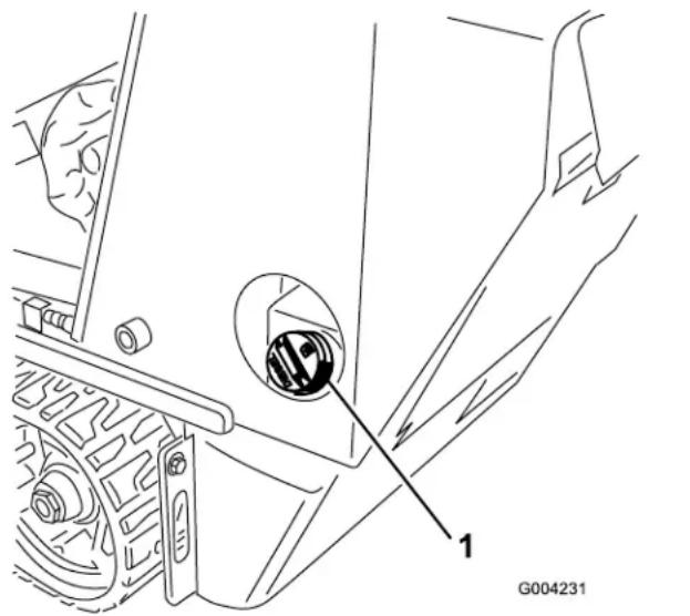 TORO 320-D - Remplissagedesréservoirsde carburant - 1