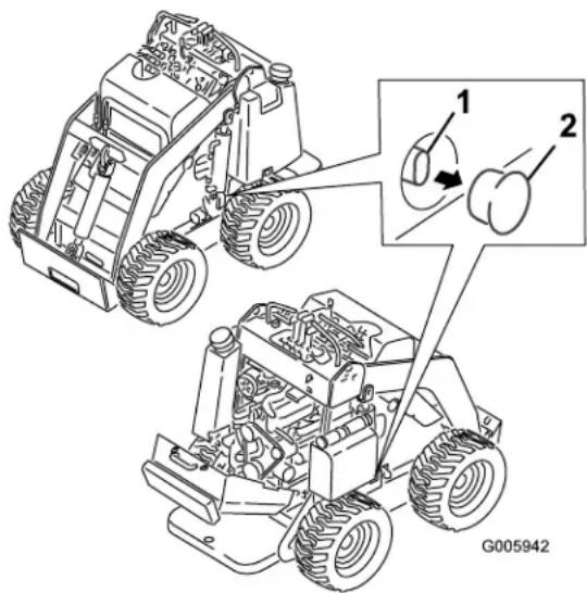 TORO 320-D - Déplacementd'une machineenpanne - 1
