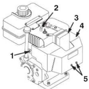 TORO 38078 - Dépose de la boîte de chauffage du carburateur - 1