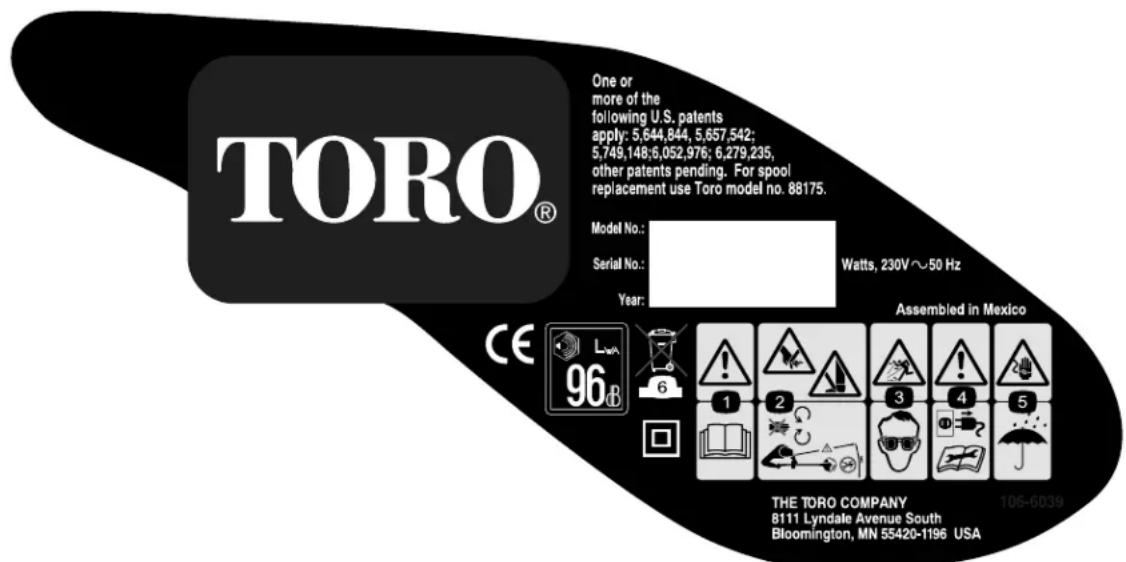 TORO 51452 - Sicherheits - 1