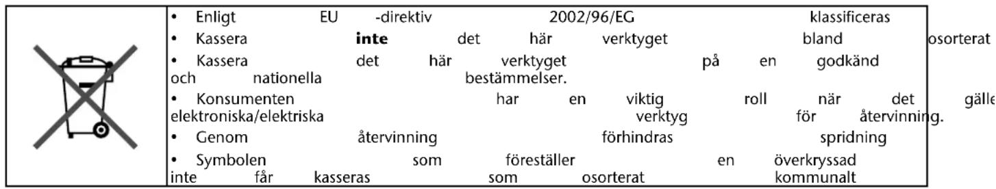 TORO 51452 - Uttjänta elektriska och elektroniska apparater (WEEE) - 1