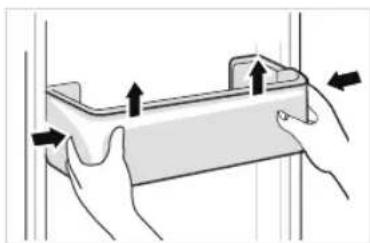 MIDEA MRT14D2BWW - Cleaning of door tray - 1
