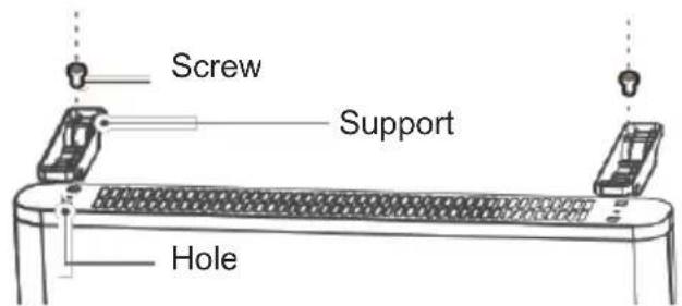 MIDEA NDK20-21AF - Support installation diagram - 2