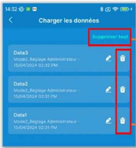 MITSUBISHI RC-ES1 - Suppression des données de paramétrage - 1