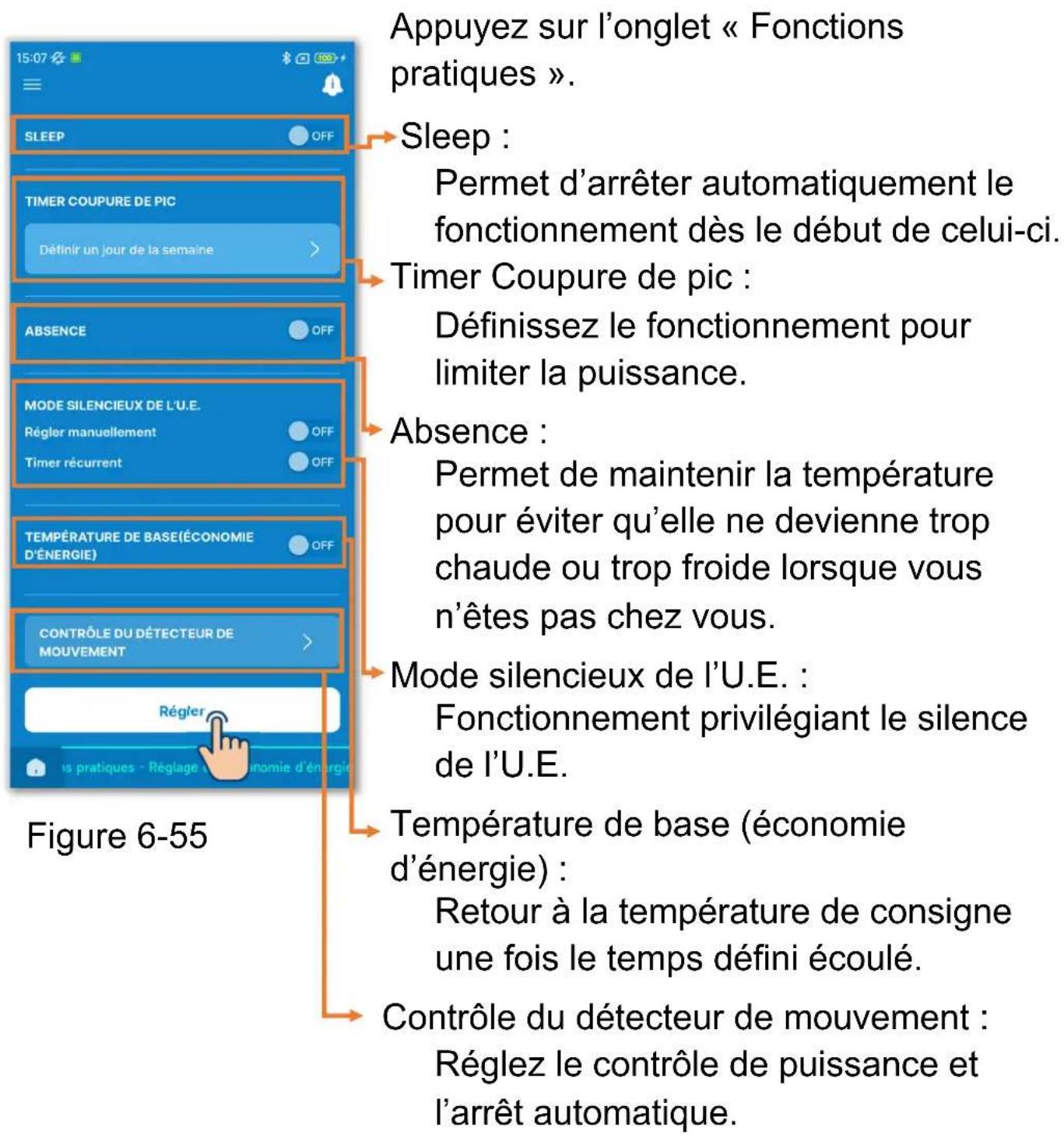 MITSUBISHI RC-ES1 - Fonctions pratiques - 1