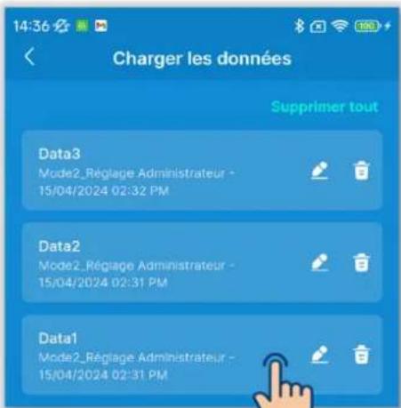 MITSUBISHI RC-ES1 - ■ Envoi des données de paramétrage par e-mail - 1