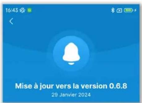 MITSUBISHI RC-ES1 - Notification de l'application - 3