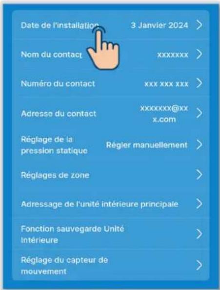 MITSUBISHI RC-ES1 - Réglage installation - 2