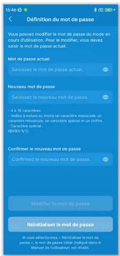MITSUBISHI RC-ES1 - Définition du mot de passer - 2