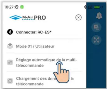MITSUBISHI RC-ES1 - Réglage automatique de la multitélemente commande - 1