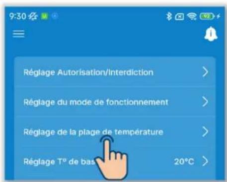 MITSUBISHI RC-ES1 - Réglage Administrateur - 6