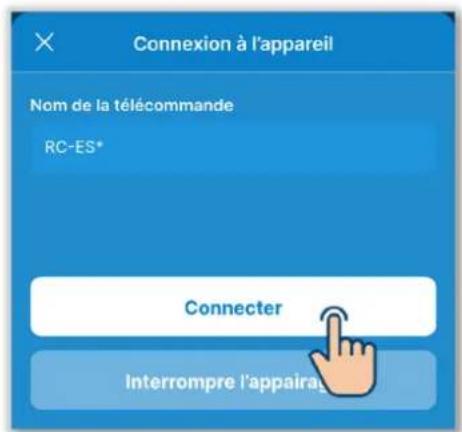 MITSUBISHI RC-ES1 - Appairage avec la télécommande - 3