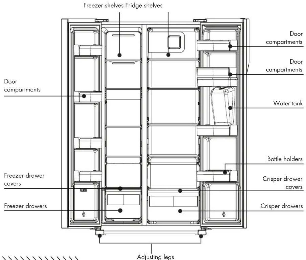 Wisberg WBSBSW177ZD - DIMENSIONS - 1