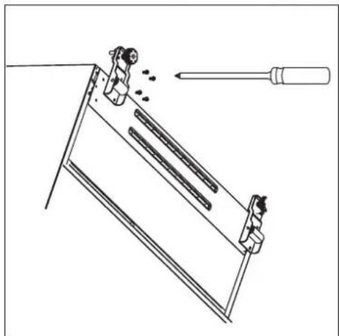 Wisberg WBSBSW177ZD - INVERSION DU SENS DE ROTATION DE LA PORTE - 6
