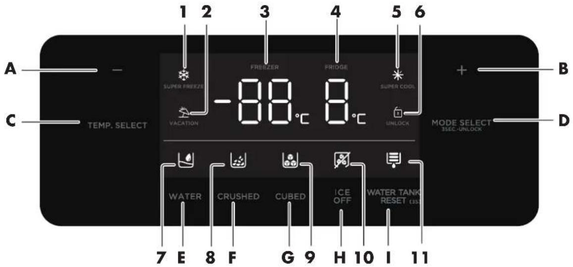 Wisberg WBSBSIW177CB - BEDIENFELD - 1