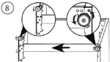 DANBY DFF176B1WDB - DOOR REVERSAL INSTRUCTIONS (LEFT TO RIGHT SWING) - 12