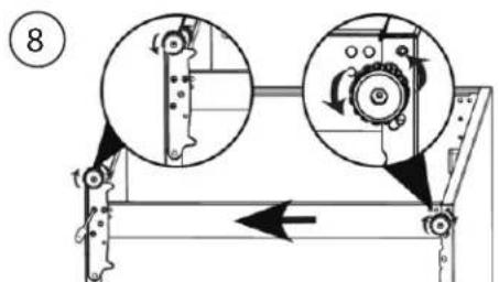DANBY DFF176B1SLDB - DOOR REVERSAL INSTRUCTIONS (LEFT TO RIGHT SWING) - 11