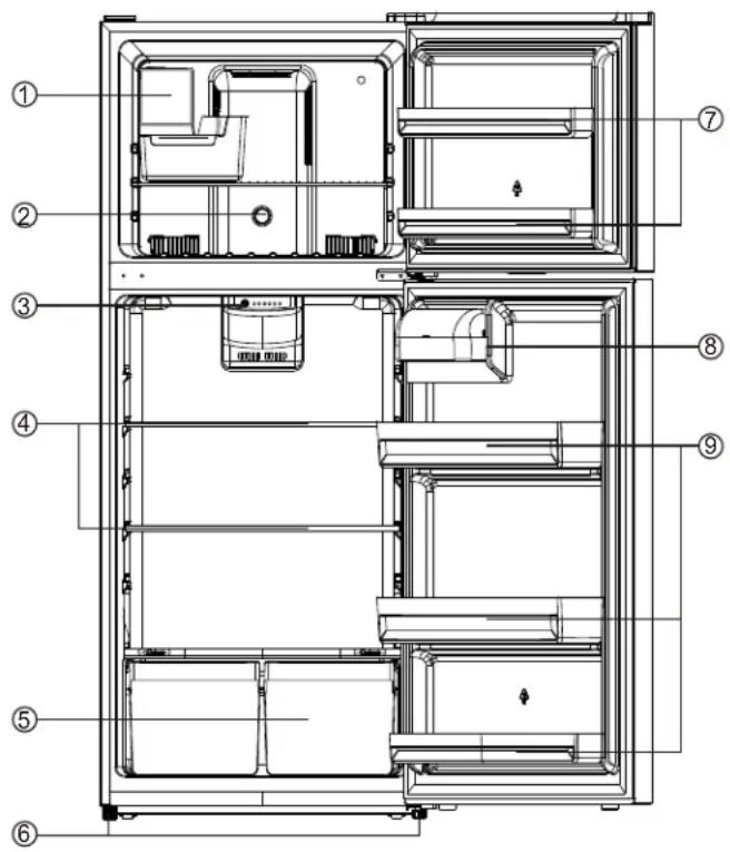 DANBY DFF176B1SLDB - ICE MAKER - 1